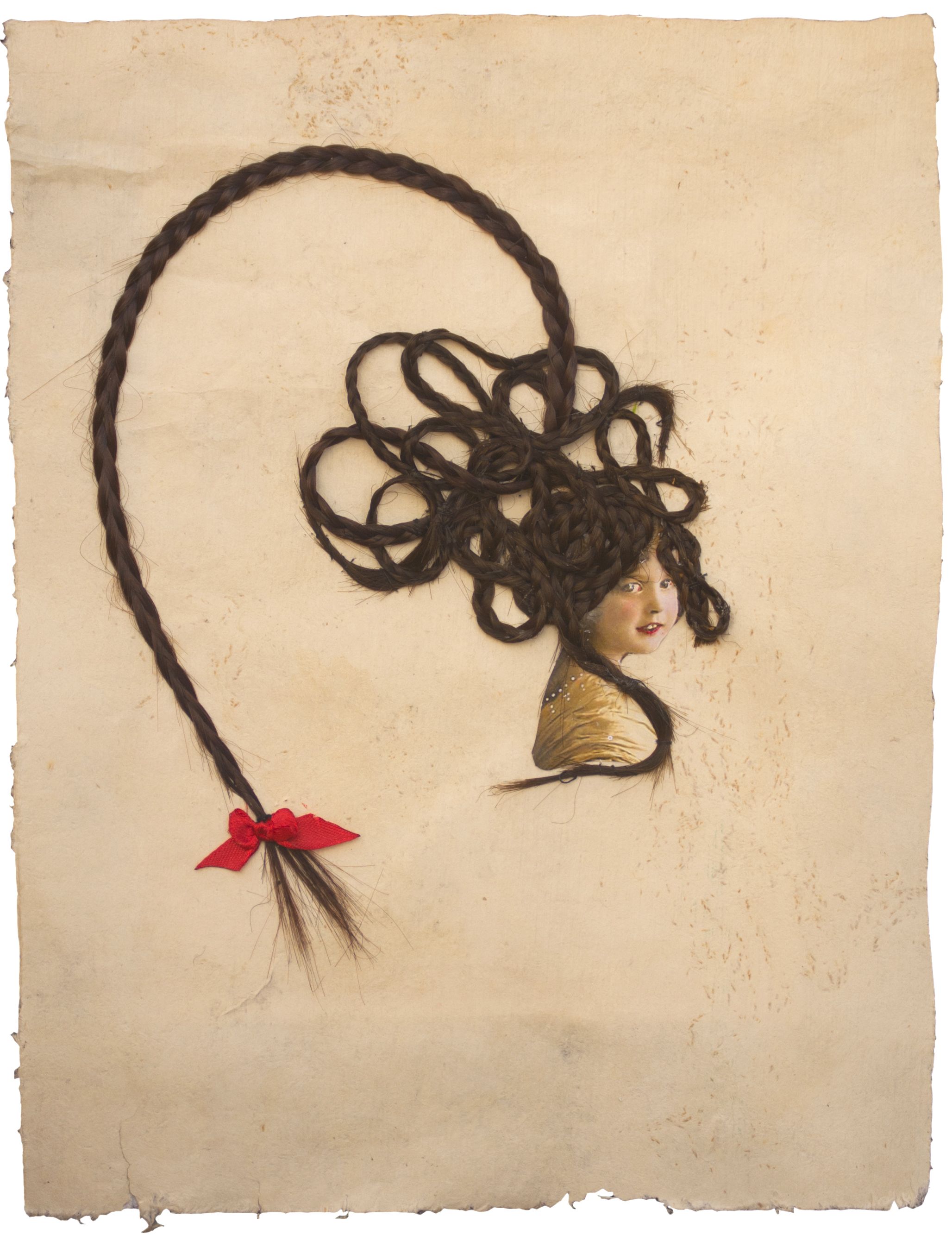 Yo soy - yos oY # 10, 2018/ collage/ 30 x 24 cm.