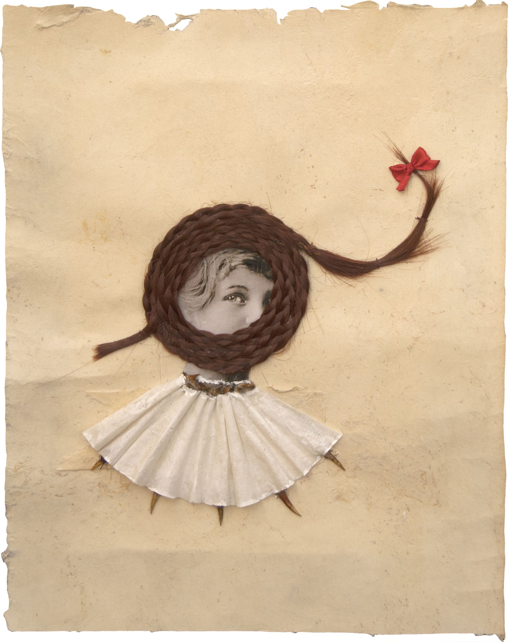 Yo soy - yos oY # 12, 2018/ collage/ 30 x 24 cm.