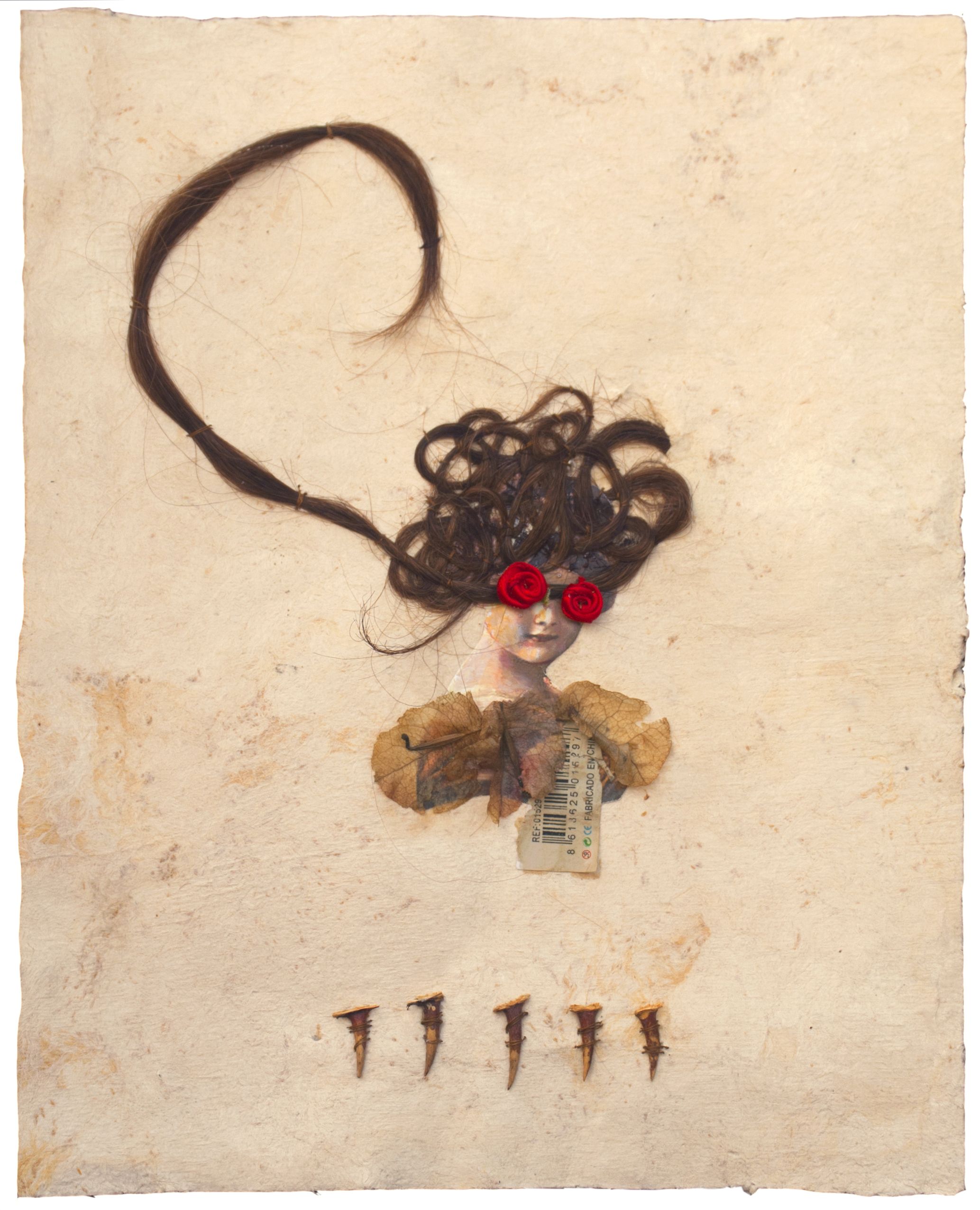 Yo soy - yos oY # 11, 2018/ collage/ 30 x 24 cm.