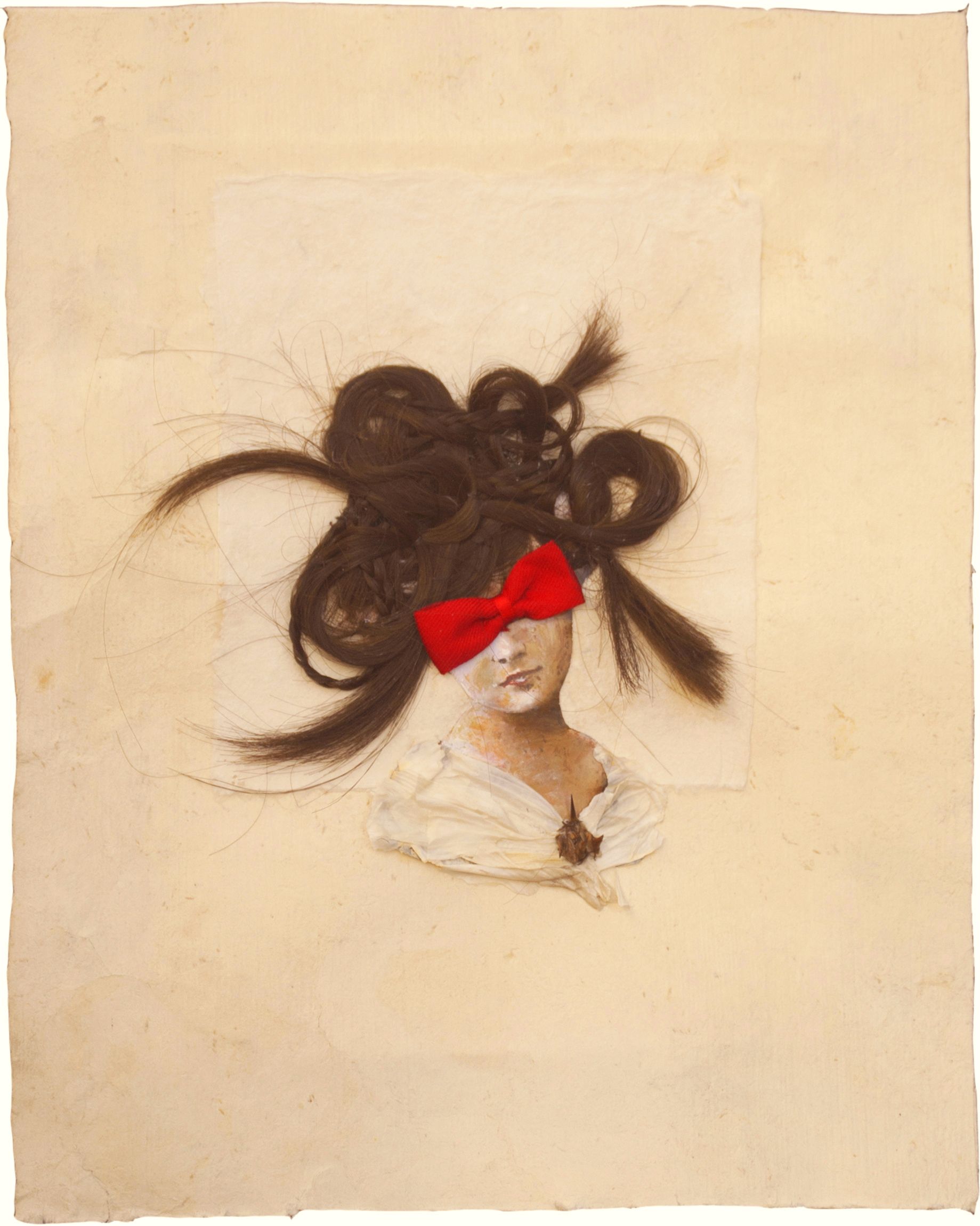 Yo soy - yos oY # 9, 2018/ collage/ 30 x 24 cm.